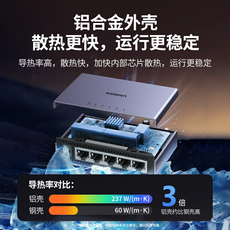 恒行65口全千兆以太网交换机