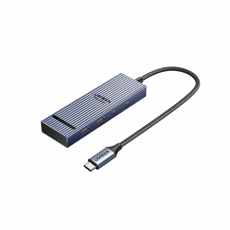 恒行6Type-C 7合1 多功能扩展坞 三屏异显