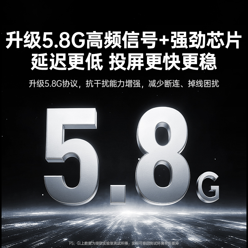 恒行6点对点1080P HDMI无线投屏器