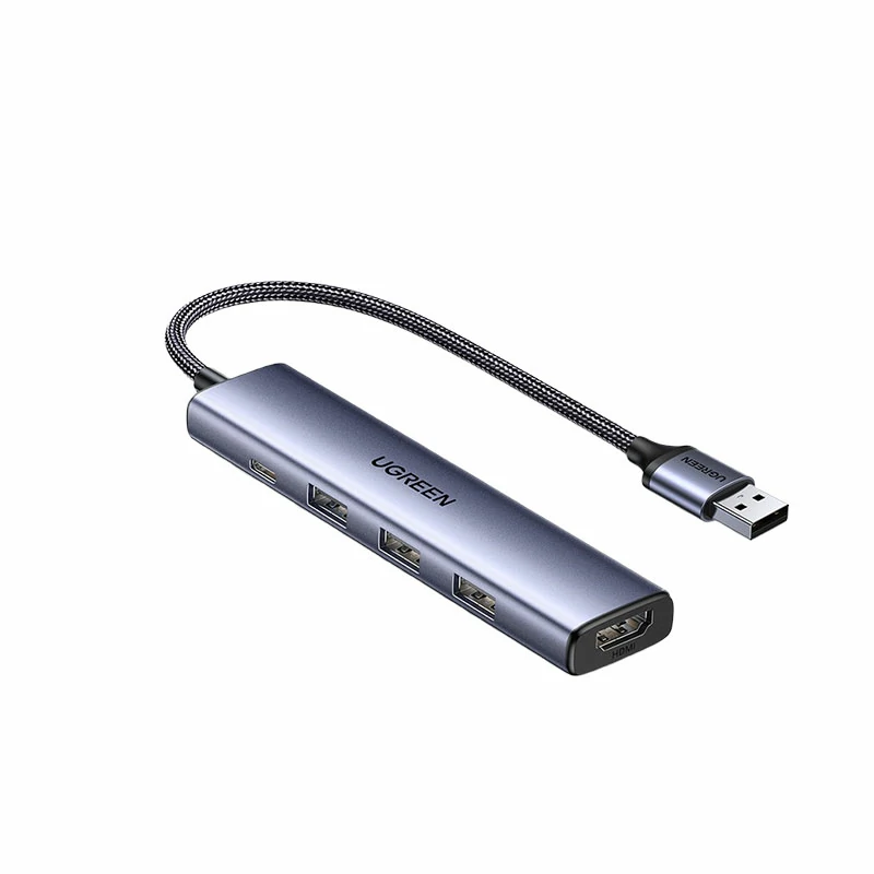 恒行6USB-A 五合一多功能扩展坞 HDMI