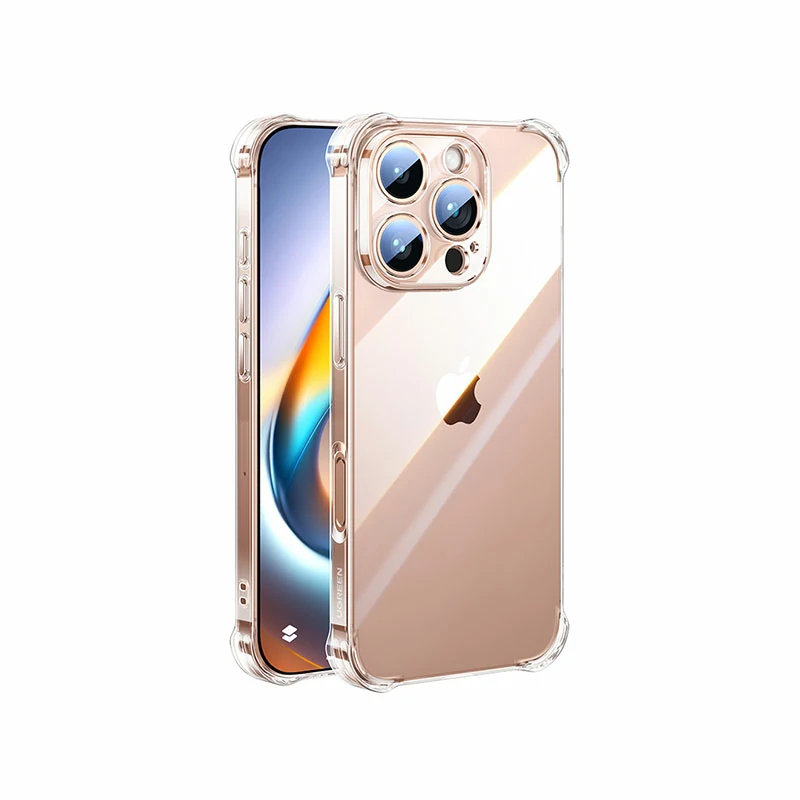 恒行6适用iPhone16系列晶透气囊手机保护壳