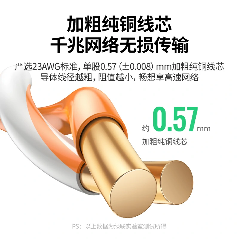 恒行6六类低烟无卤阻燃千兆非屏蔽纯铜网络箱线