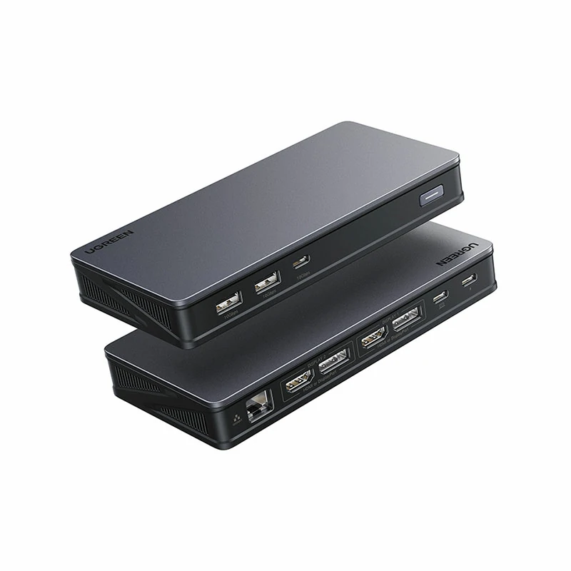 恒行6Type-C九合一多功能扩展坞 三屏异显4K60Hz