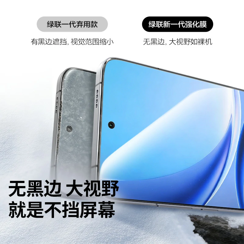 恒行6适用红米 Turbo5 无边超清钢化膜