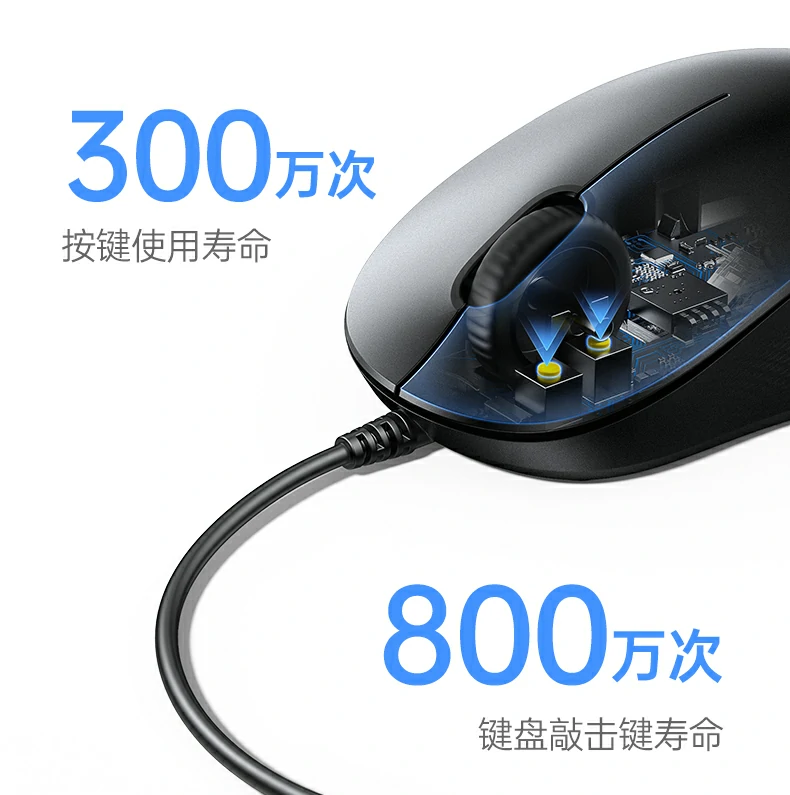 恒行6MK301鼠标精准点击办公场景