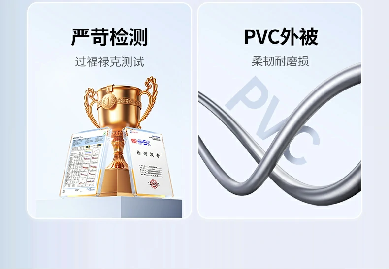 恒行6NW293超五类监控网线铜芯一致性检测展示