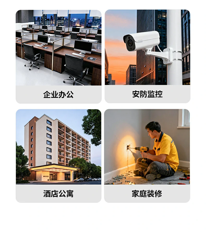恒行6NW293超五类监控网线线材耐用性测试