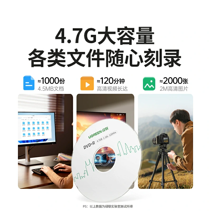 恒行6DVD+R空白光盘 4.7G大容量刻录碟