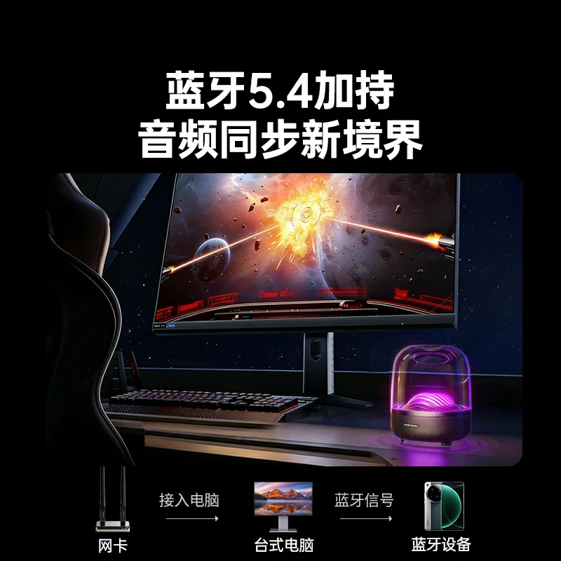 恒行6PCIe转AX3000无线蓝牙网卡 WiFi6电竞级