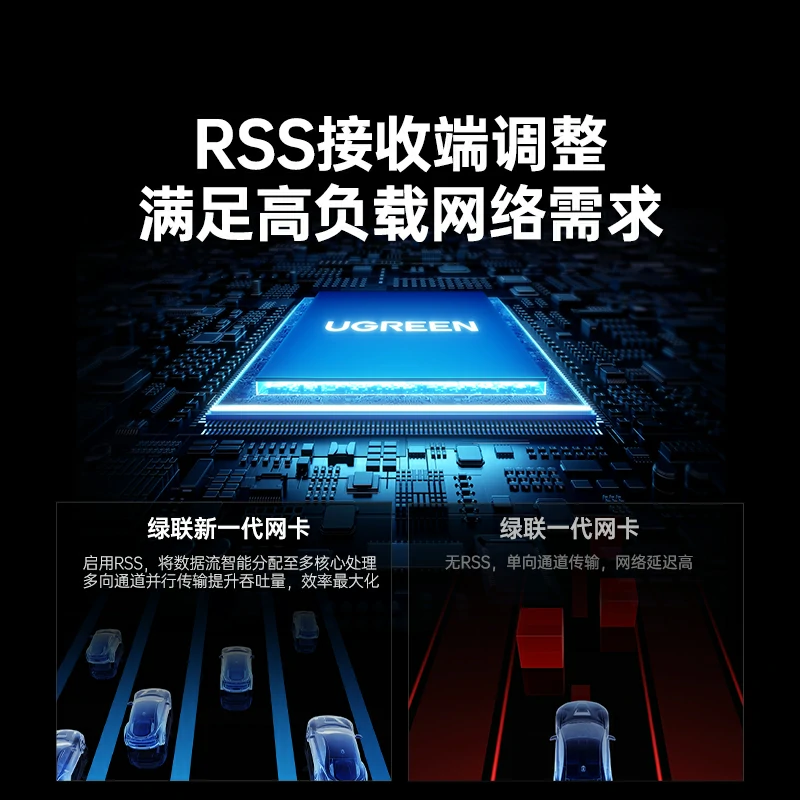 恒行6PCI-e转RJ45 5G有线网卡 瑞昱芯片