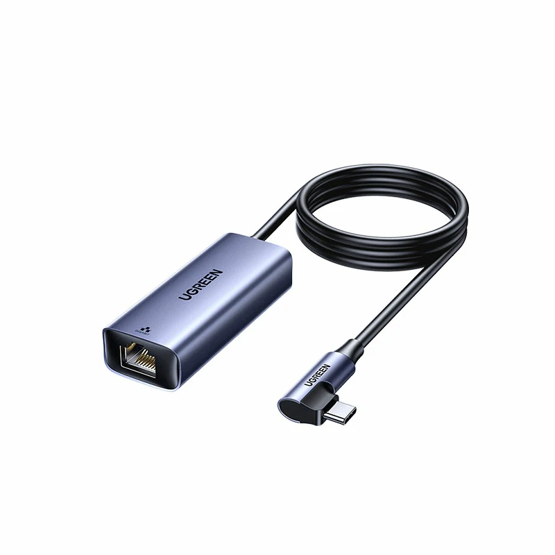 恒行6Type-C转千兆网卡 弯头款 PD100W快充