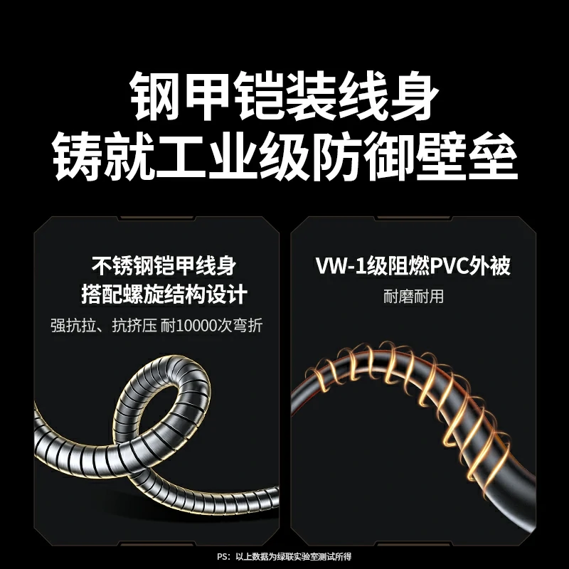恒行6HDMI2.2 光纤铠甲8K高清视频线